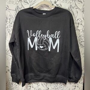 Volleyball Mom Black Sweatshirt